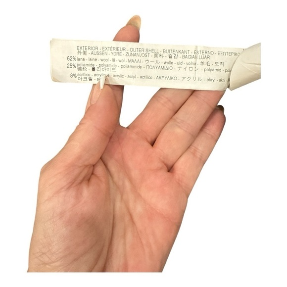 ZARA Woman Gray Wool blend Coat size M - Picture 11 of 12